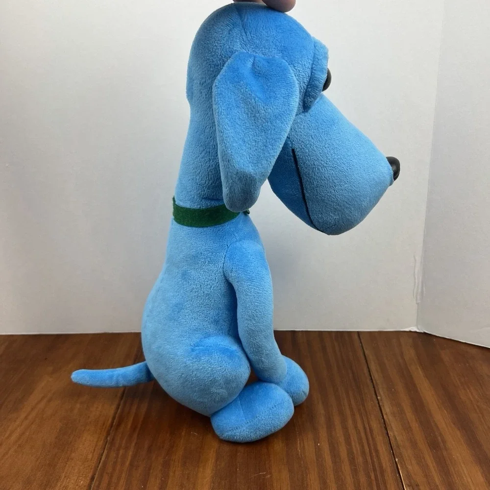 Rare Interceptor‎ Plus Blue Plush Advertising Dog 14